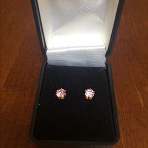 Pink studs